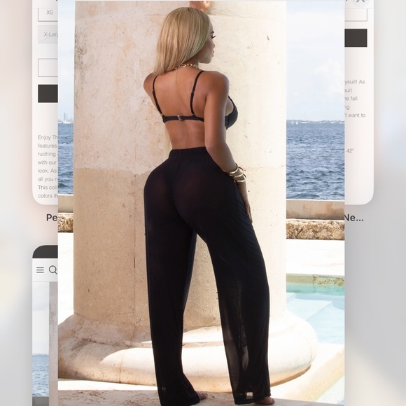 Matte Collection Elias 3 Piece Pant Set - Black - Picture 2 of 2